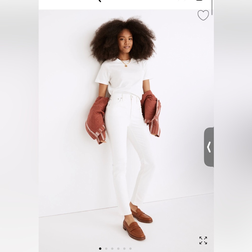 Madewell the perfect vintage crop jeans